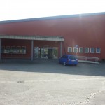 Bild des Eingangsbereichs Turnhalle