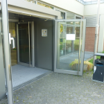 Bild des barrierefreien Eingangs