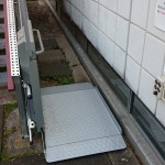 Bild des Treppenlifts (unten) Bild des Treppenlifts (unten)